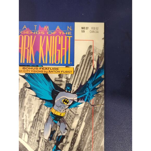 Batman: Legends of the Dark Knight #27 (DC, 1992) - Picture 3 of 10